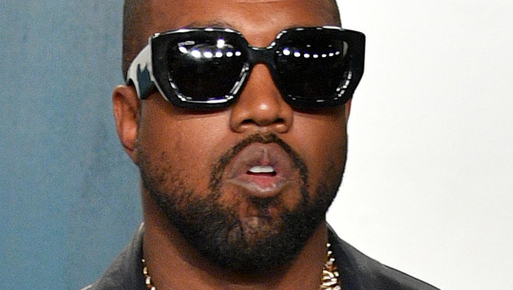 Kanye West in sunglasses