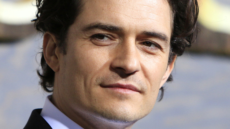 Orlando Bloom smiling