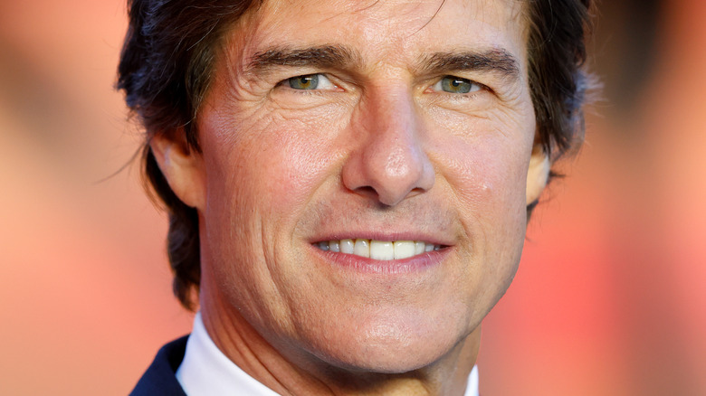 Tom Cruise smiling