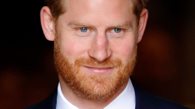 Prince Harry smiling