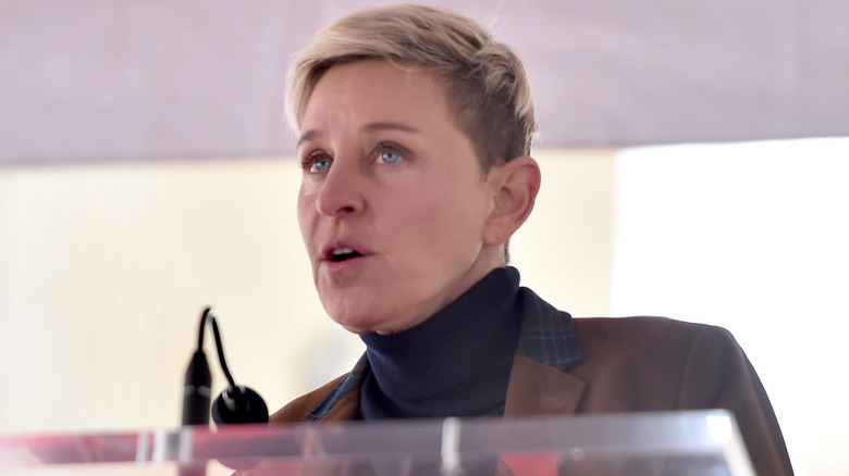 Ellen DeGeneres at The Hollywood Walk Of Fame