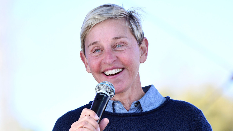 Ellen DeGeneres at the One 805 Kick Ash Bash benefiting First Responders