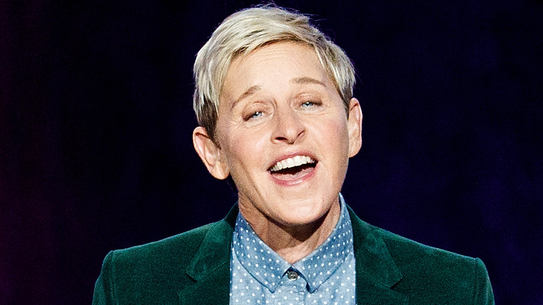 Ellen DeGeneres on stage for A Conversation With Ellen DeGeneres'