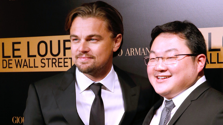 Leonardo DiCaprio and Jho Low at "The Wolf of Wall Street" premiere