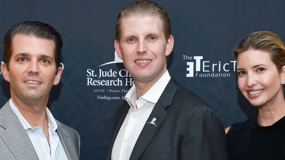 The Trump kids attend an event