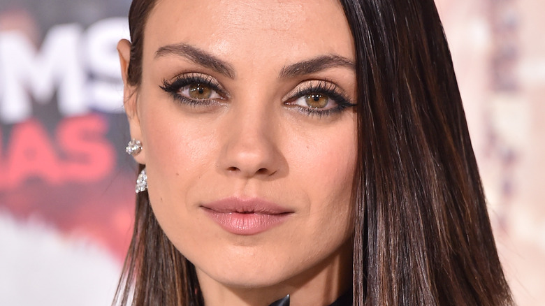 Mila Kunis at a "Bad Moms Christmas" premiere