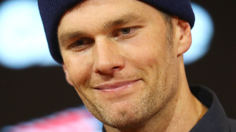 Tom Brady smiling