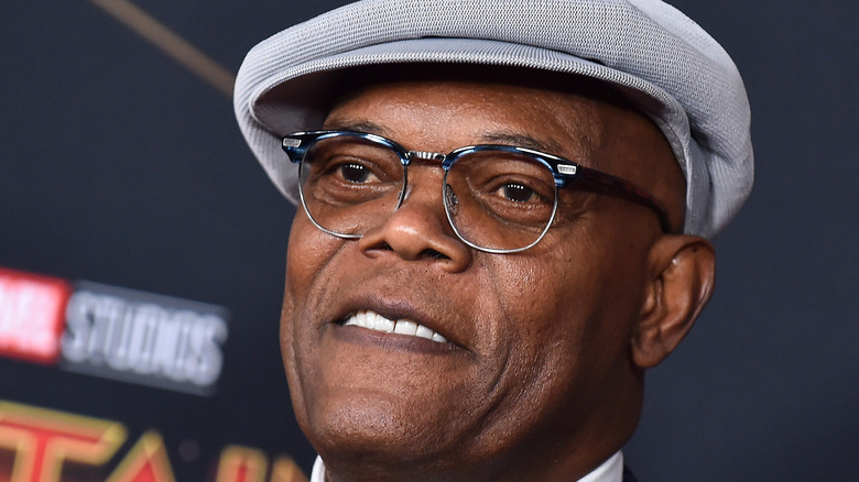 Samuel L. Jackson in a hat