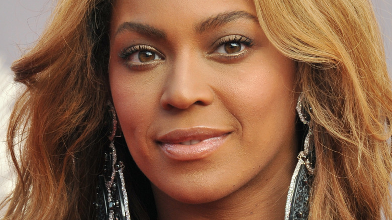 Beyonce smiling