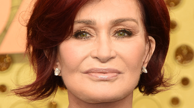 Sharon Osbourne posing