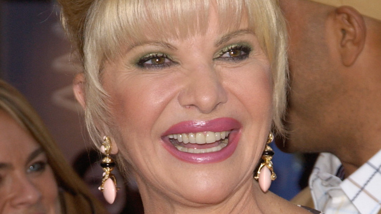 Ivana Trump smiling