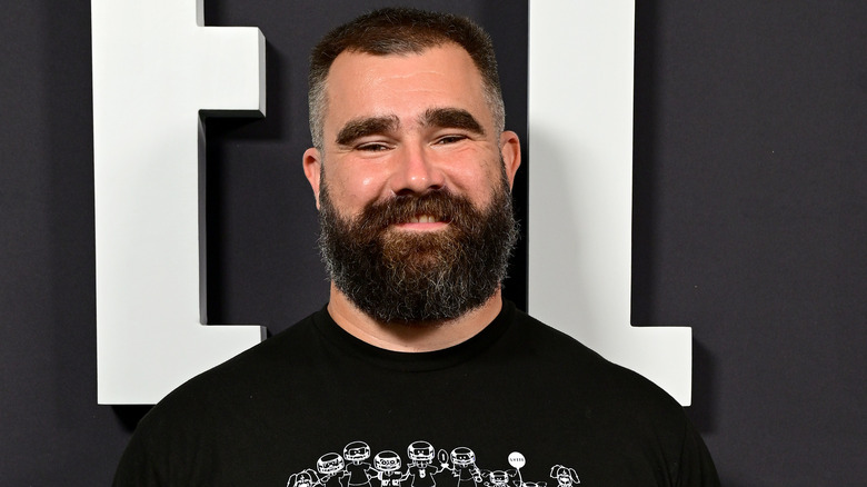 Jason Kelce at Kelce premiere