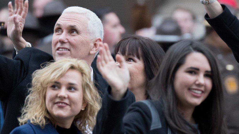 Mike, Audrey and Charlotte Pence