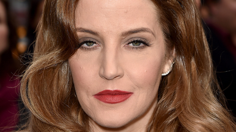 Lisa Marie Presley on the red carpet