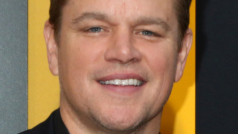 Matt Damon smiles in 2019