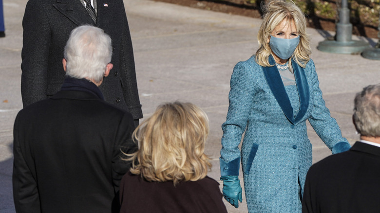 Dr. Jill Biden at President Biden's inauguration