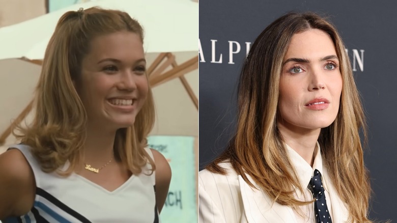 Mandy Moore in "The Princes Diaries" and at Elle's 2025 Women in Hollywood event