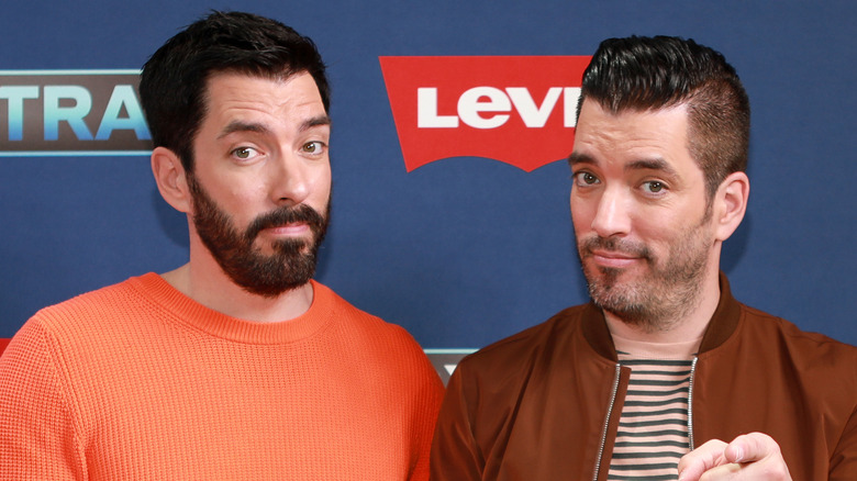 Drew and Jonathan Scott facial hair