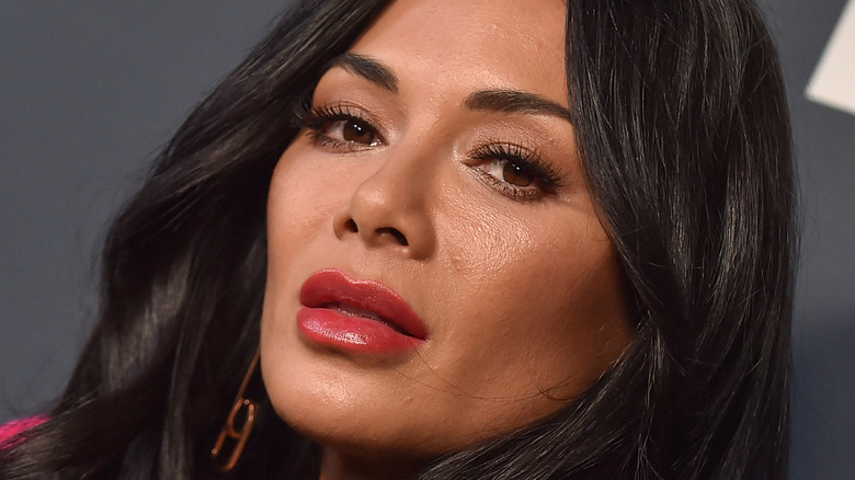 Nicole Scherzinger gazing in front