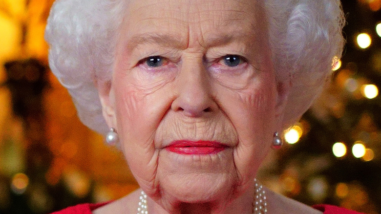 Queen Elizabeth smiling