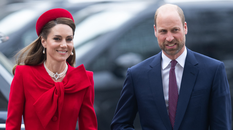 Kate Middleton and Prince William at the 2025 Commonwealth Day celebrations