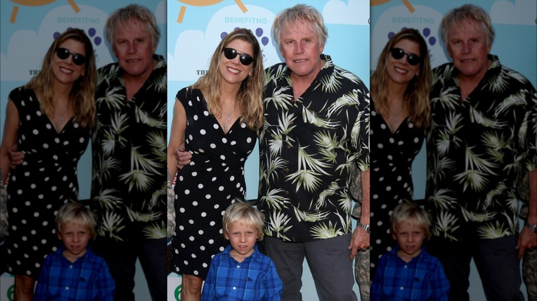 Gary Busey Steffanie Sampson Luke Busey 