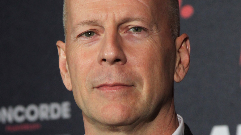 Bruce willis serious look