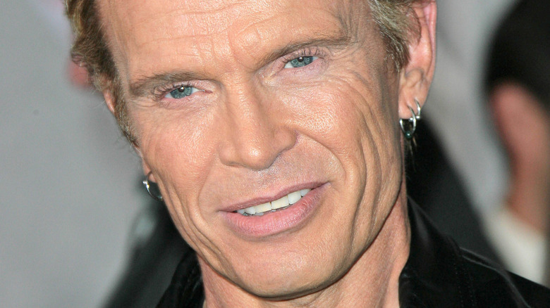 Billy Idol smiles 