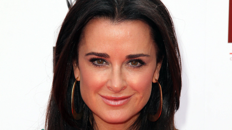 Kyle Richards smiling at an event