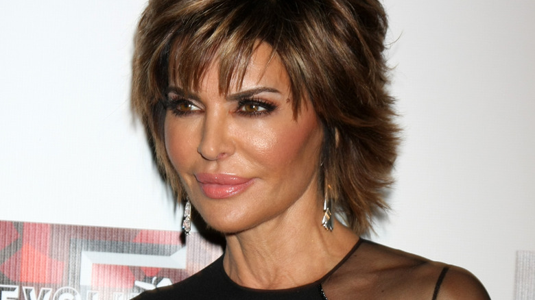 Lisa Rinna smiles on the red carpet