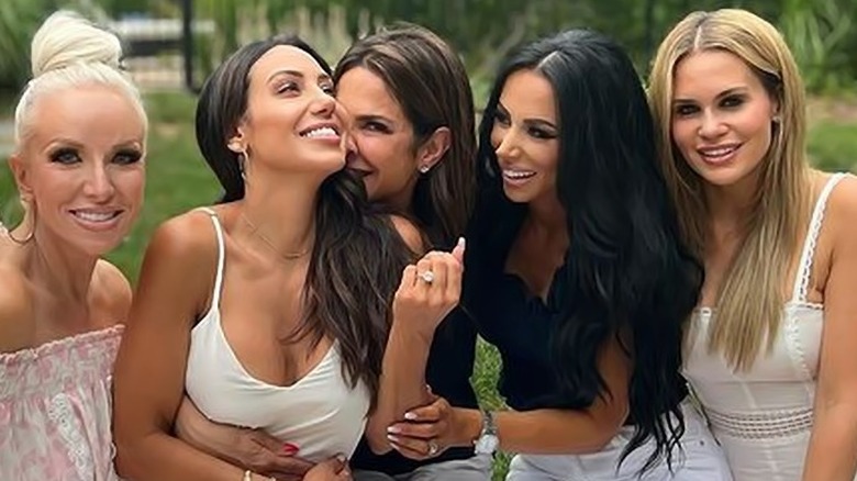 RHONJ Margaret Josephs, Melissa Gorga, Jennifer Sessler, RachelFuda, Jackie Goldschneider smiling