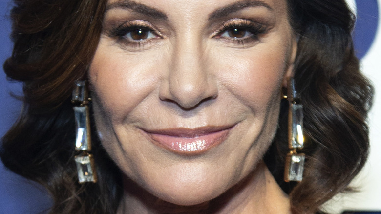 Luann de Lesseps smiles