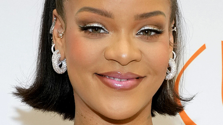 Rihanna smiling