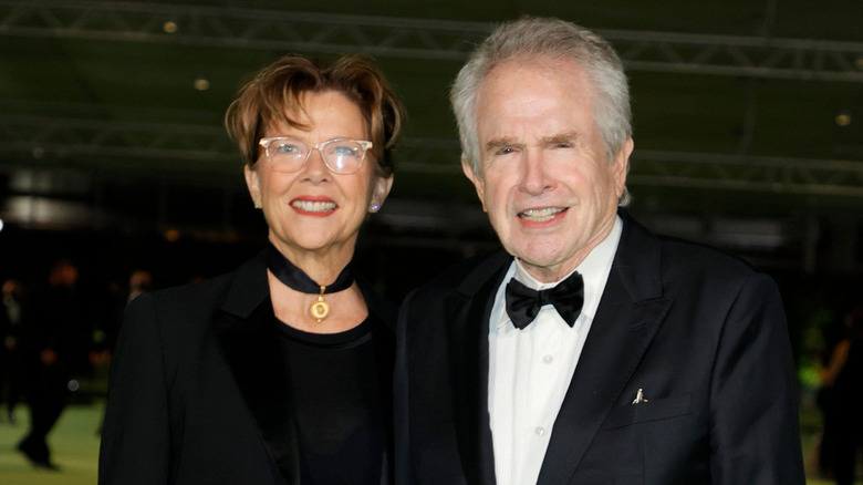 Annette Bening and Warren Beatty at The Academy Museum of Motion Pictures Opening Gala