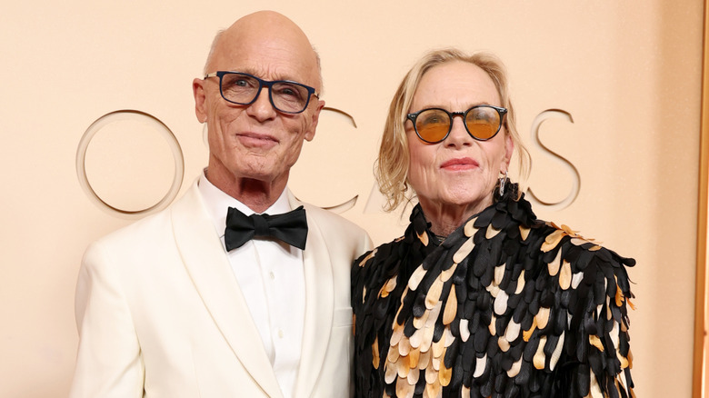 Ed Harris and Amy Madigan at the 98th Oscars