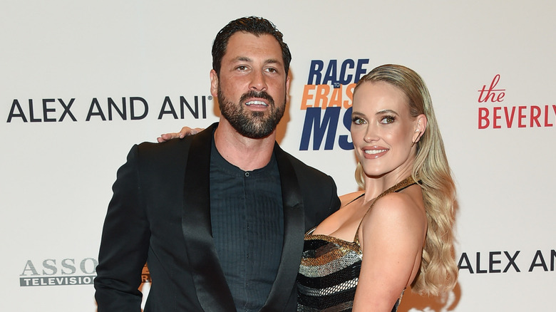 Peta Murgatroyd and Maksim Chmerkovskiy at an event