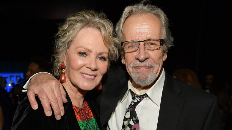 Jean Smart and Richard Gilliland smile