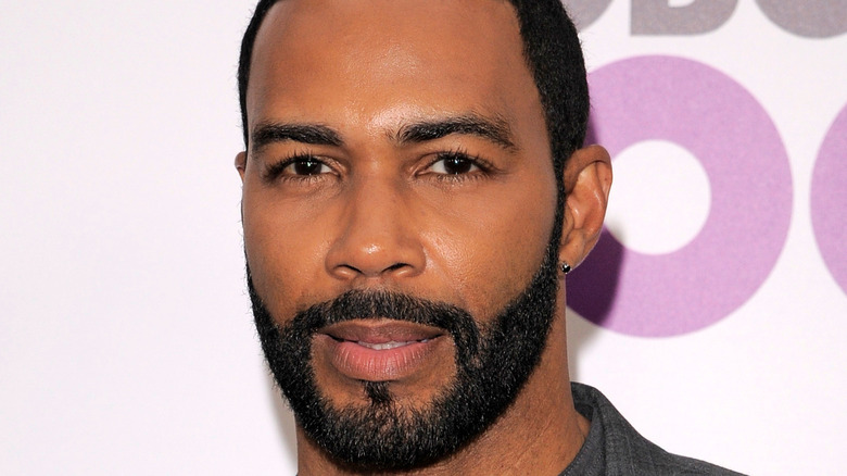 Omari Hardwick on red carpet