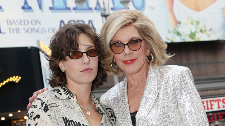 King Princess and Christien Baranski at the 2025 Mamma Mia! re-opening