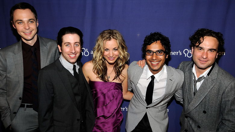 The Big Bang Theory cast at The Alzheimer's Association's 17th Annual A Night At Sardi's