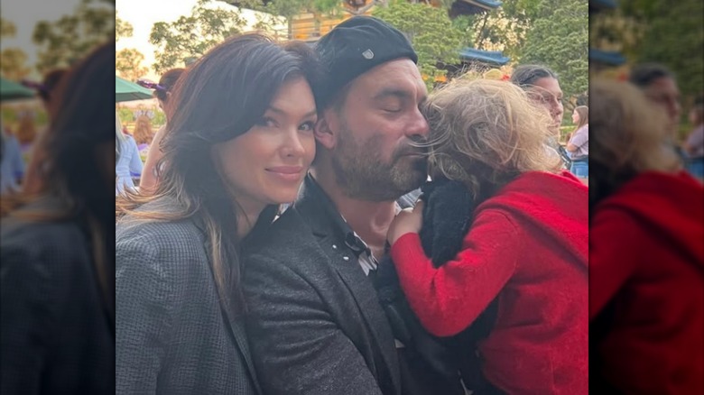Johnny Galecki and his future wife, Morgan, in 2023