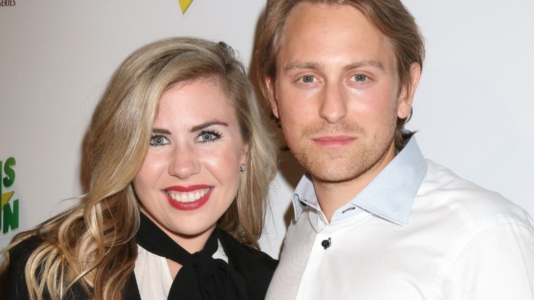 Sainty Nelsen and Eric Nelsen posing