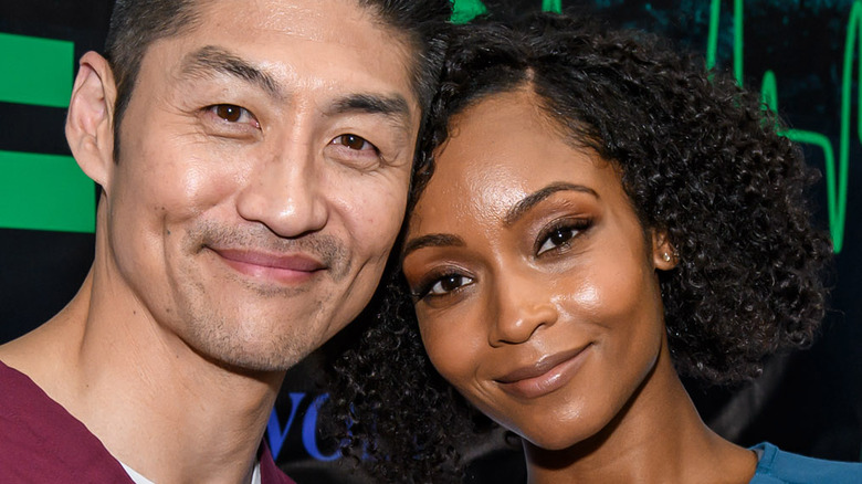 Brian Tee and Yaya DaCosta