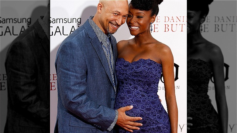 Joshua Alafia with Yaya DaCosta
