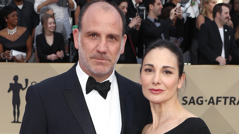Nick Sandow and Tamara Malkin-Stuart smiling