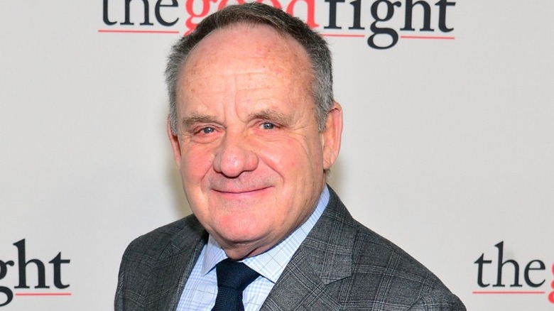 Paul Guilfoyle smiling