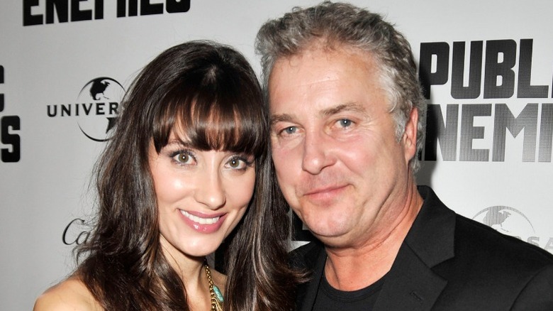 Gina Cirone and William Petersen smiling