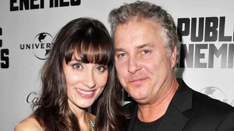 Gina Cirone and William Petersen smiling