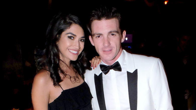 Janet Von Schmeling and Drake Bell posing together
