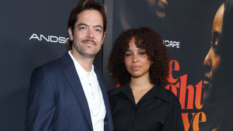 Pete Van Auker and Nesta Cooper at the Los Angeles premiere of "She Taught Love"